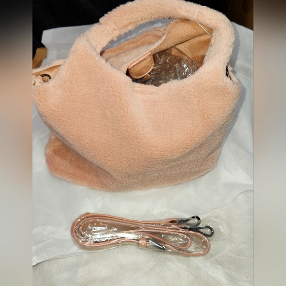 Deux Lux Handbags - Deux lux plush handbag